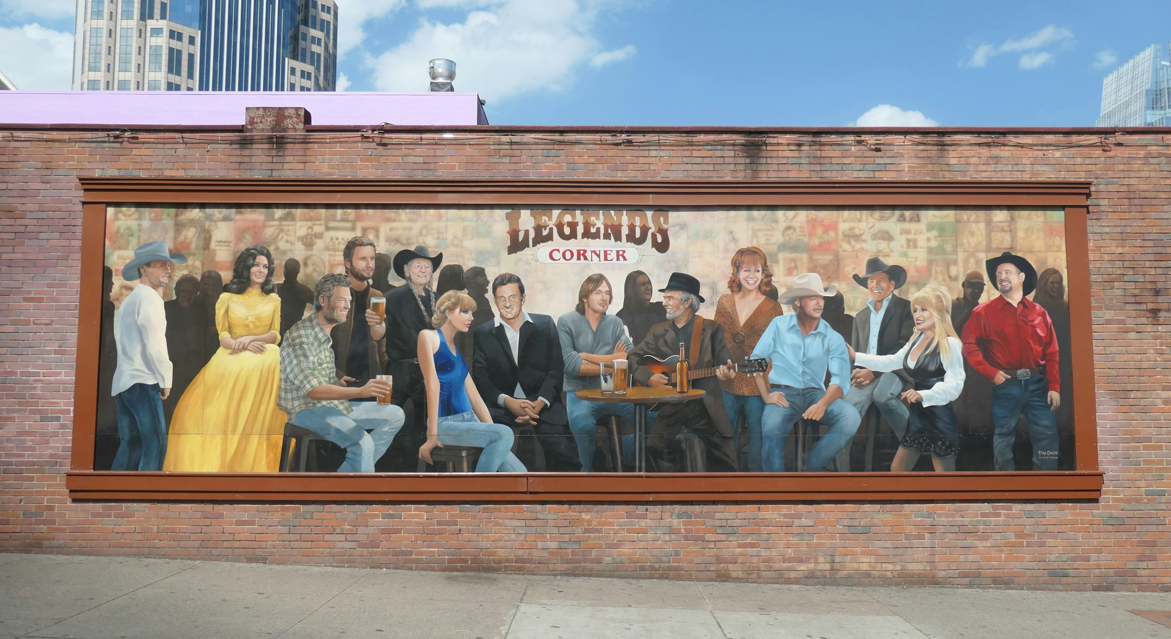 Mural of famous musicians to perform in Nashville